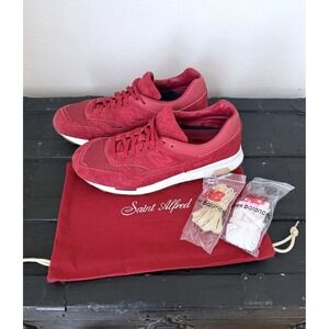 New Balance 1500 Saint St Alfreds, Mens Size 11  Limited Red Suede CM1500SA